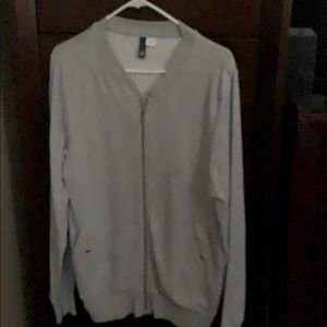 H&M zip up sweater size small